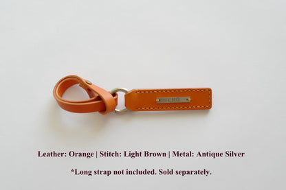 DIDIM Personalized Leather Name Tag