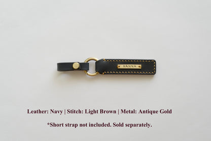 DIDIM Personalized Leather Name Tag