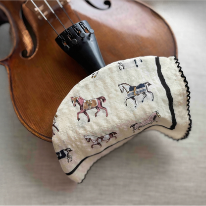 Cotton Ribbon Chinrest Cover