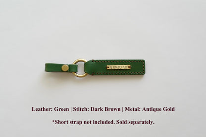 DIDIM Personalized Leather Name Tag