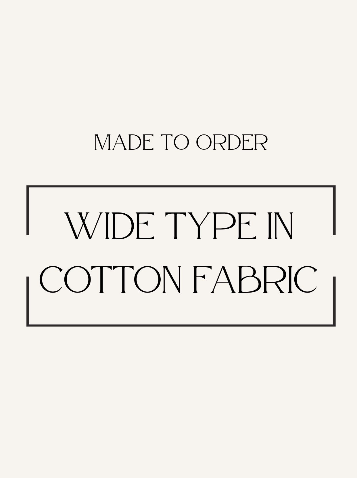 Made to Order
